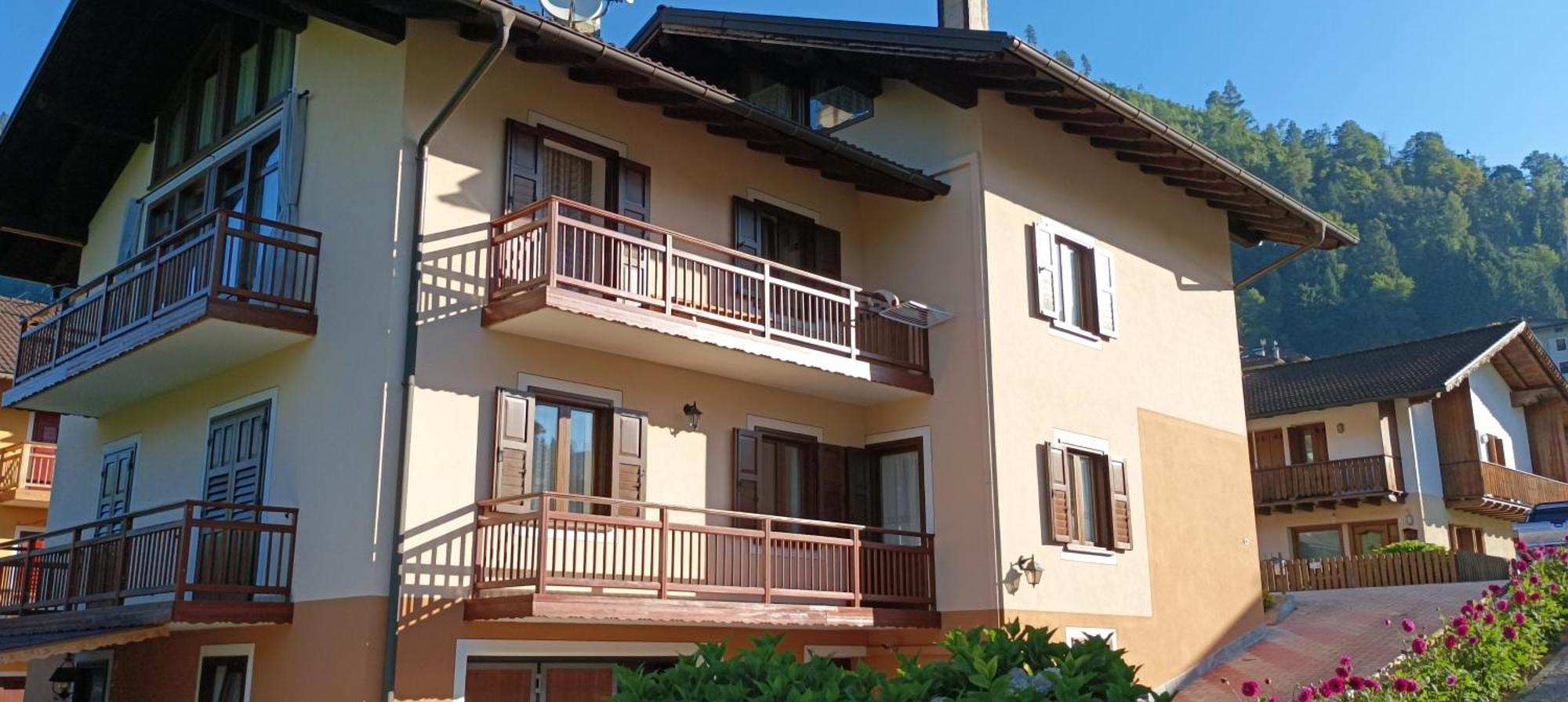 Apartment Relax Natura Canal San Bovo Bagian luar foto