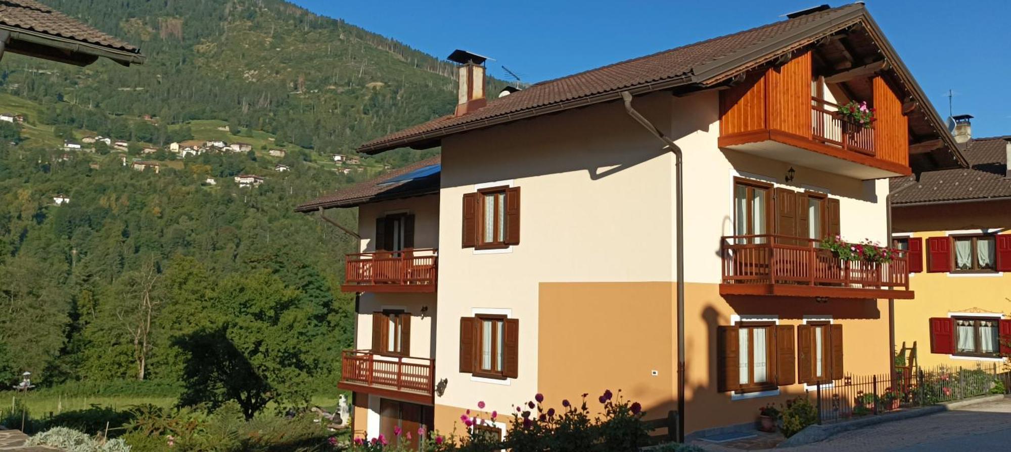 Apartment Relax Natura Canal San Bovo Bagian luar foto